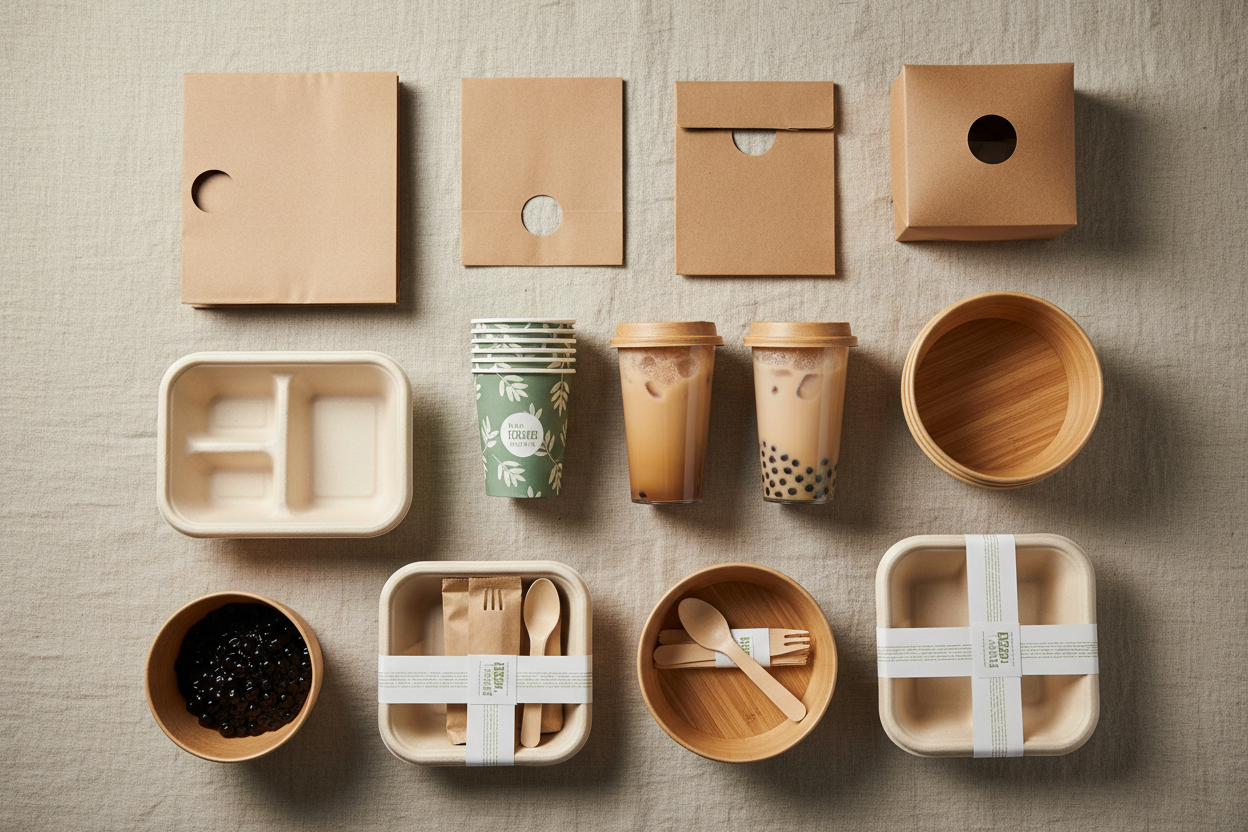 Hospitality Packaging Background