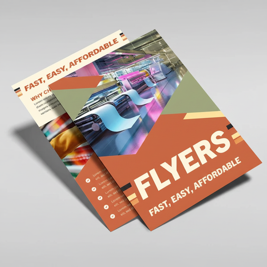 A4 Custom Flyer 157gsm 210x285mm
