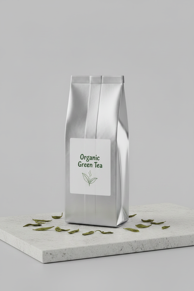 Centre Seal Accordion Bag – Matte Aluminized Foil with custom print