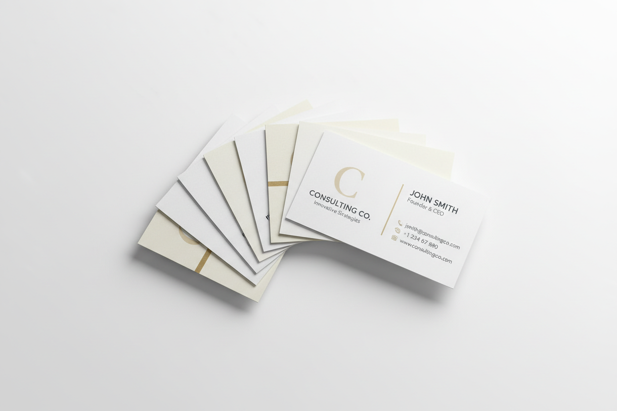 Standard Business Card Double-sided 300gsm