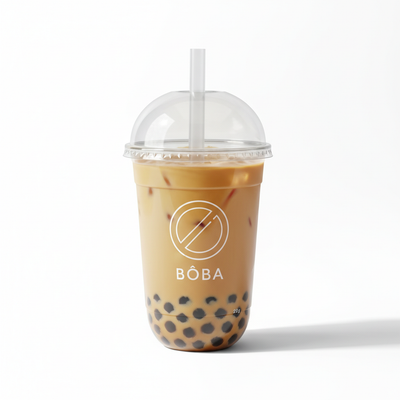 Custom print transparent milk tea cup 700ml